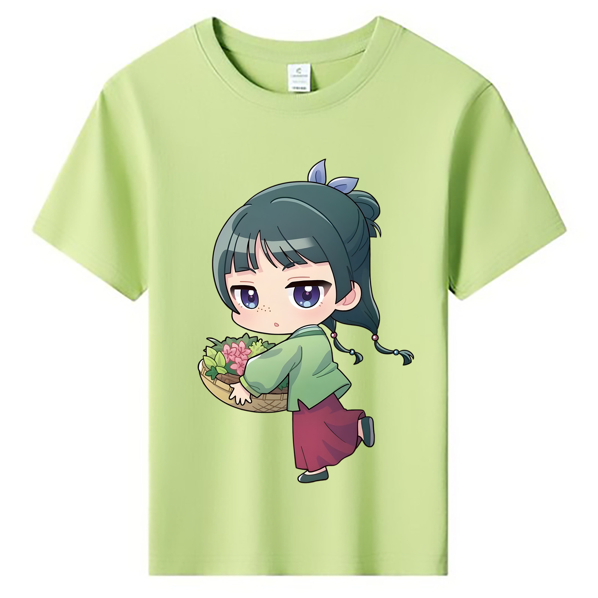 （画像用） 薬屋のひとりごと The Apothecary Diaries 綿100％キッズTシャツ（フロントプリント）